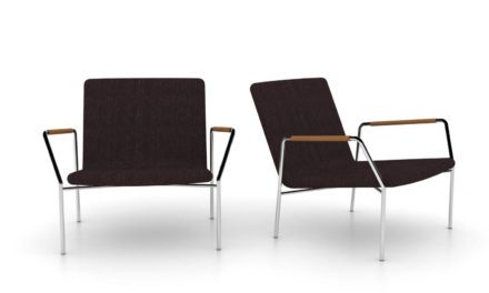 JENSENPLUS, Hoyo Loungestol – Brunt stof Ingen Cognac