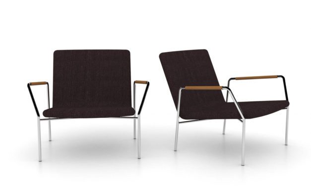 JENSENPLUS, Hoyo Loungestol – Brunt stof Ingen Cognac