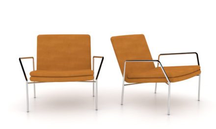 JENSENPLUS, Hoyo Loungestol – Cognac læder Cognac (læder) Ingen