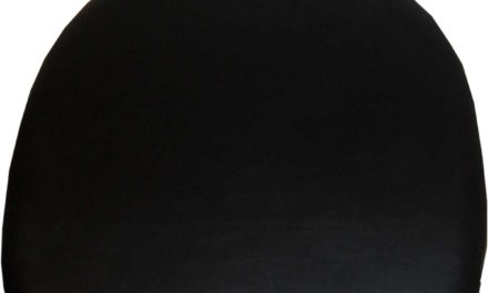 TRADEMARK LIVING Sædehynde i sort læder til Living Stol