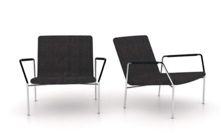 JENSENPLUS, Hoyo Loungestol – Antracitgrå stof Ingen Sort