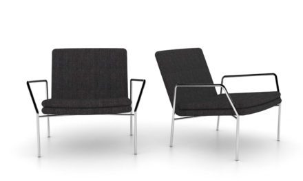 JENSENPLUS, Hoyo Loungestol – Antracitgrå stof Antracit grå Ingen