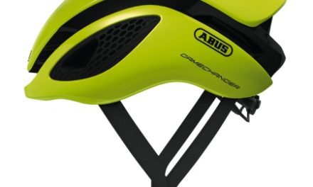 Abus GameChanger – Aero cykelhjelm – Neon gul