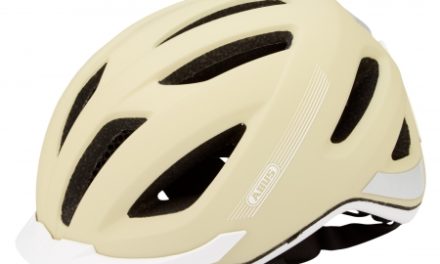 Abus Pedelec cykelhjelm – Beige – Integreret regnslag