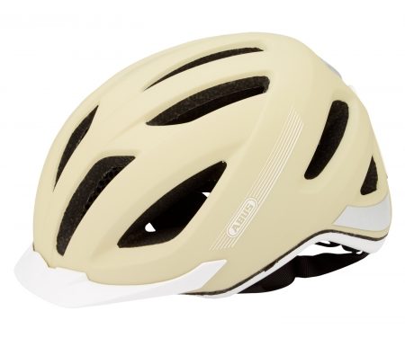 Abus Pedelec cykelhjelm – Beige – Integreret regnslag
