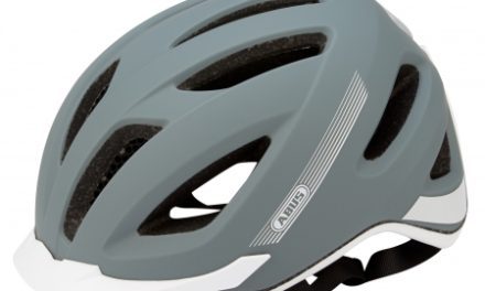 Abus Pedelec cykelhjelm – Matgrå – Integreret regnslag