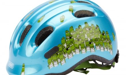 Abus Smiley 2.0 – Cykelhjelm – Blå/grøn