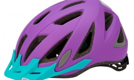 Abus Urban-I v.2 cykelhjelm – Str. 52-58 cm – Neon lilla – Integreret lygte