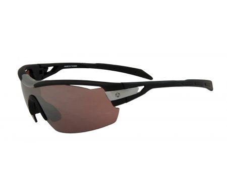 AGU Foss Shield HD – Sports- og cykelbrille med 3 sæt linser – Sort