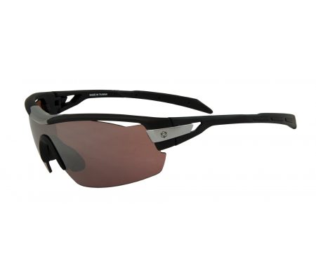 AGU Foss Shield HD – Sports- og cykelbrille med 3 sæt linser – Sort