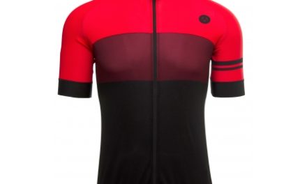 AGU Jersey SS Bloc – Cykeltrøje – Rød/Bordeaux/Sort