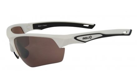 AGU Medina HD – Sports- og cykelbriller med 3 sæt linser – Hvid