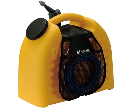 Airace – Dirt Worker – Højtryksrenser – 12Volt – Gul – Transportabel