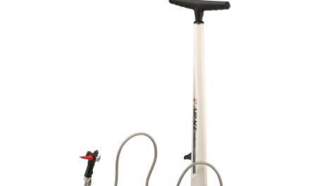 Airace – Infinity AS – Fodpumpe og Gaffelpumpe – 21bar/300PSI – Alu – Hvid