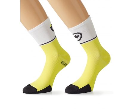 Assos exploitSocks_Evo7 – Cykelstrømper – Gul