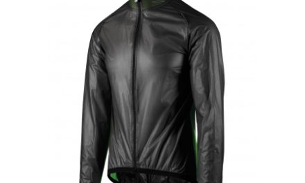 Assos Mille GT Climajacket – Cykel regnjakke – Sort/grøn
