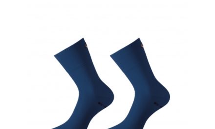 Assos Mille GT Sock – Cykelstrømpe – Blå