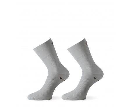 Assos Mille GT Sock – Cykelstrømpe – Grå