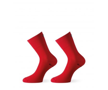 Assos Mille GT Sock – Cykelstrømpe – Rød