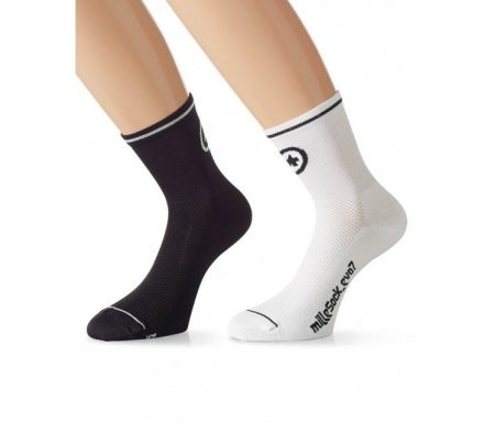 Assos milleSocks_Evo7 – Cykelstrømper – Hvid