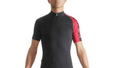 Assos SS.milleJersey Evo7 – Cykeltrøje med korte ærmer – Sort/Rød