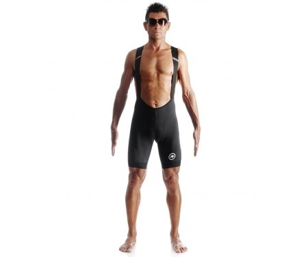 Assos T.works_Teamshorts_S7 – Bib shorts med pude – Sort