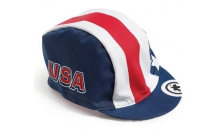 Assos USA Cap – Kasket – Blå/hvid/rød