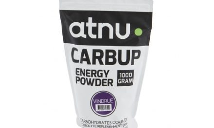 Atnu Carbup Energipulver – Vindrue – 1000 gram
