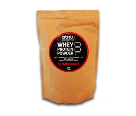 Atnu Proteinpulver – Jordbær – 800 gram