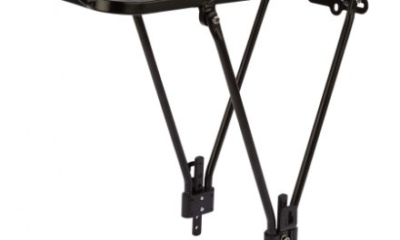 Atredo – Bagagebærer – Med justerbar beslag – Sort