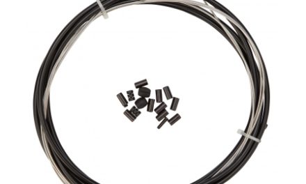 Atredo – Bremsekabel – 5 mm – 1100mm/2100mm – Sort – Sæt til for- og bag