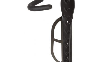 Atredo – Cykelophæng til væg – Cyklen hænger i hjulet – Sort