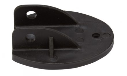 Atredo – Fod til arbejdsstander – Sort – Plast