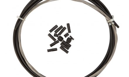 Atredo – Gearkabel – 4 mm – 1700mm/2100mm – Sort – Sæt til for- og bag