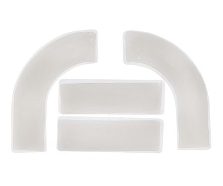 Atredo – Gel indlæg til styrbånd – Sæt med 4 pads – Transparent