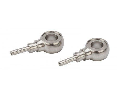 Atredo – Hydraulisk kabel connector til Shimano/Formula skivebremse – Rustfri stål – 2 stk
