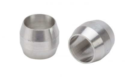 Atredo – Hydraulisk kompressions-ring til kabel – Aluminium – 2 stk.