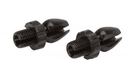 Atredo – Justerskrue til bremsegreb – M10 – Aluminium – Sort – 2 stk.