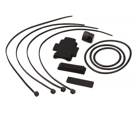 Atredo – Monteringssæt til cykelcomputer – Magnet – Gummimuffer og bånd – Med magnet