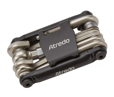 Atredo – Multitool – 12 funktioner – Med co2 inflator og kædeadskiller