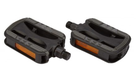 Atredo – Pedal –  Cruiser 9/16" – sort/grå plast