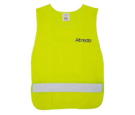 Atredo – Refleksvest voksen – Gul med refleks