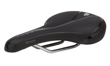 Atredo – Sadel – Citybike/Sport – Sort- D1 Base