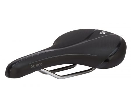Atredo – Sadel – Citybike/Sport – Sort- D1 Base