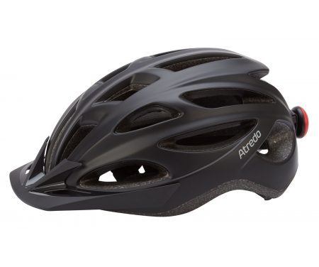 Atredo Urban Light – Cykelhjelm – Med LED Lys – Matsort