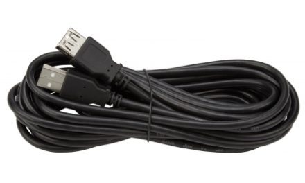 Atredo – USB forlængerkabel – 2 meter – Sort
