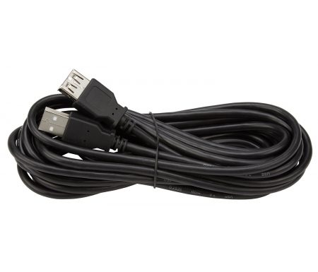 Atredo – USB forlængerkabel – 2 meter – Sort