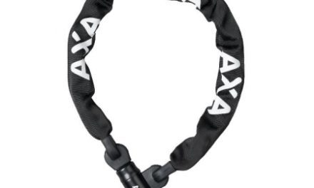 AXA LINQ – Kædelås med 2 nøgler – 1000×9,5mm – Sort