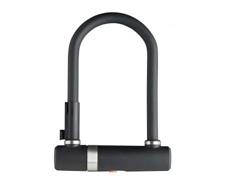 AXA Newton Pro 190 – Bøjlelås med 3 nøgler og beslag – Sort – 190 mm