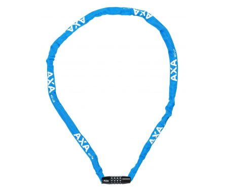 AXA – RIGID – Kædelås til børn – 1200X3,5mm m/kode – Blå